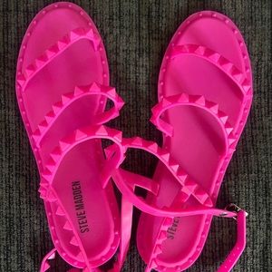 Steve Madden Hot Pink Sandals